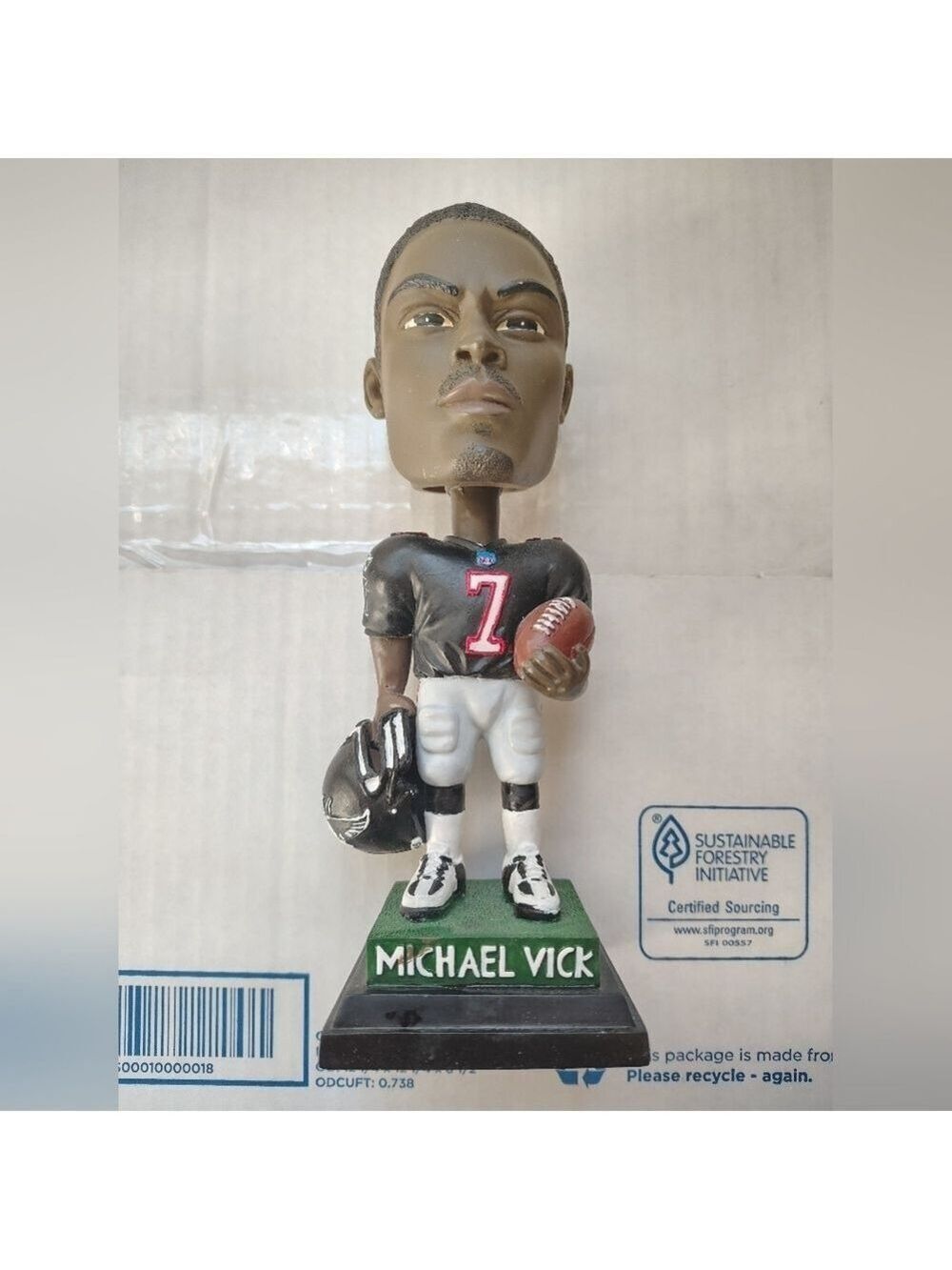 2002 Bobbin Buddies Atlanta Falcons Michael Vick Limited Edition Bobblehead